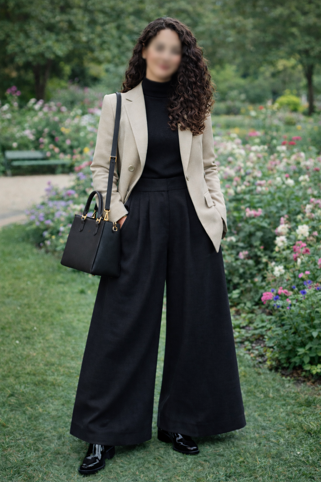 Pantalon Palazzo Élégance