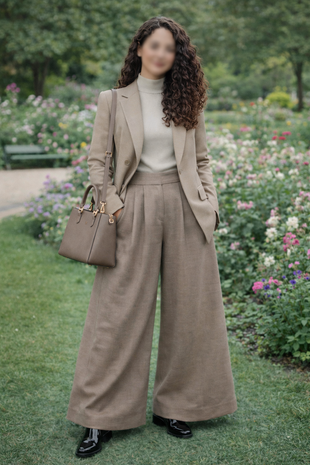 Pantalon Palazzo Élégance